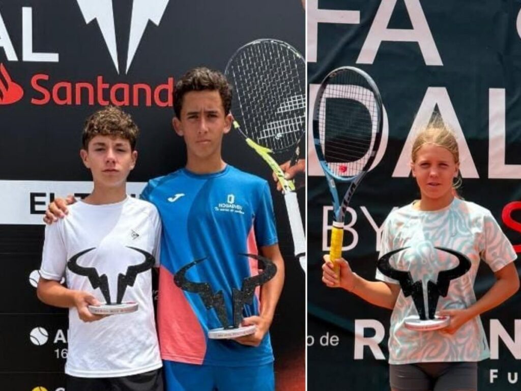 Viktoriia Koroleva y Alberto Peña conquistan el Rafa Nadal Tour de Gran Canaria, con Leo Vidaña finalista en sub 14
