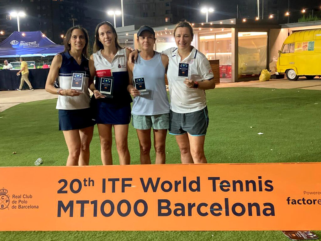 Ana Franco conquista el MT1000 de Barcelona en individual y alcanza la final de dobles