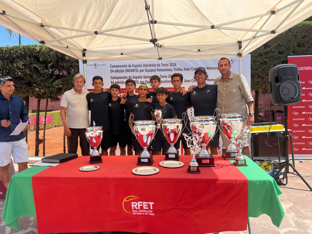 El Campus Tenis Club se proclama campeón de España del cuadro de consolación en el Campeonato de España Infantil - Foto RFET