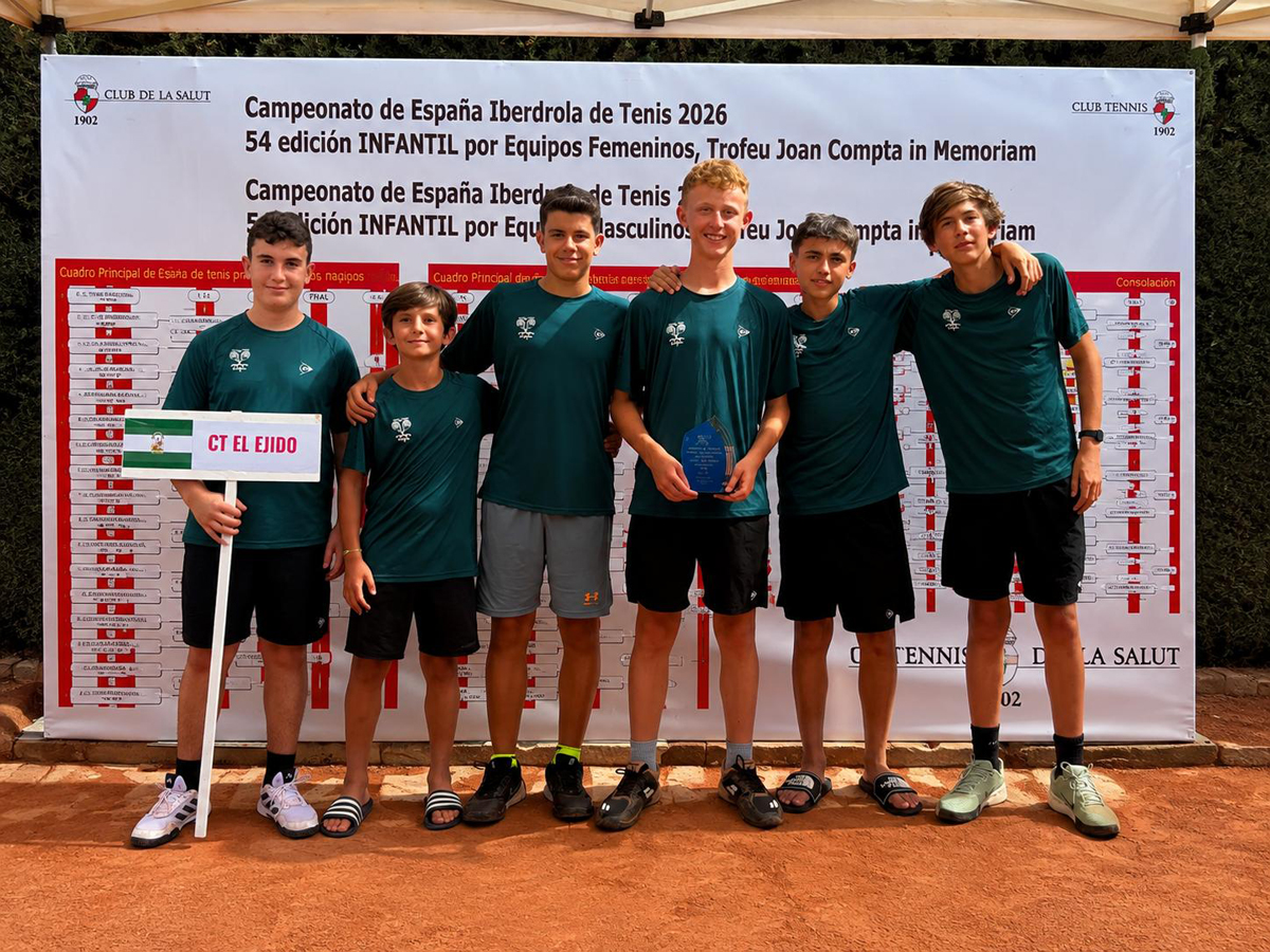 Club Tenis El Ejido, subcampeón del cuadro de consolación del Campeonato de España Infantil por Equipos - Trofeo Joan Compta - Foto CT El Ejido