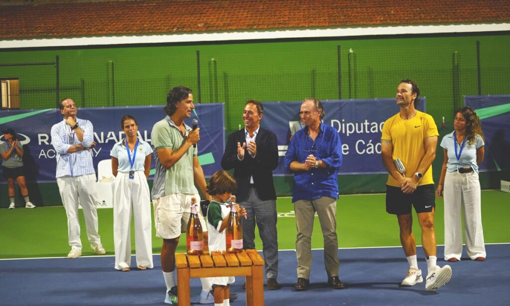 Feliciano López y Carlos Moyá en el I Foro del Deporte de Verano organizado por la Diputación de Cádiz - El Puerto de Santa María