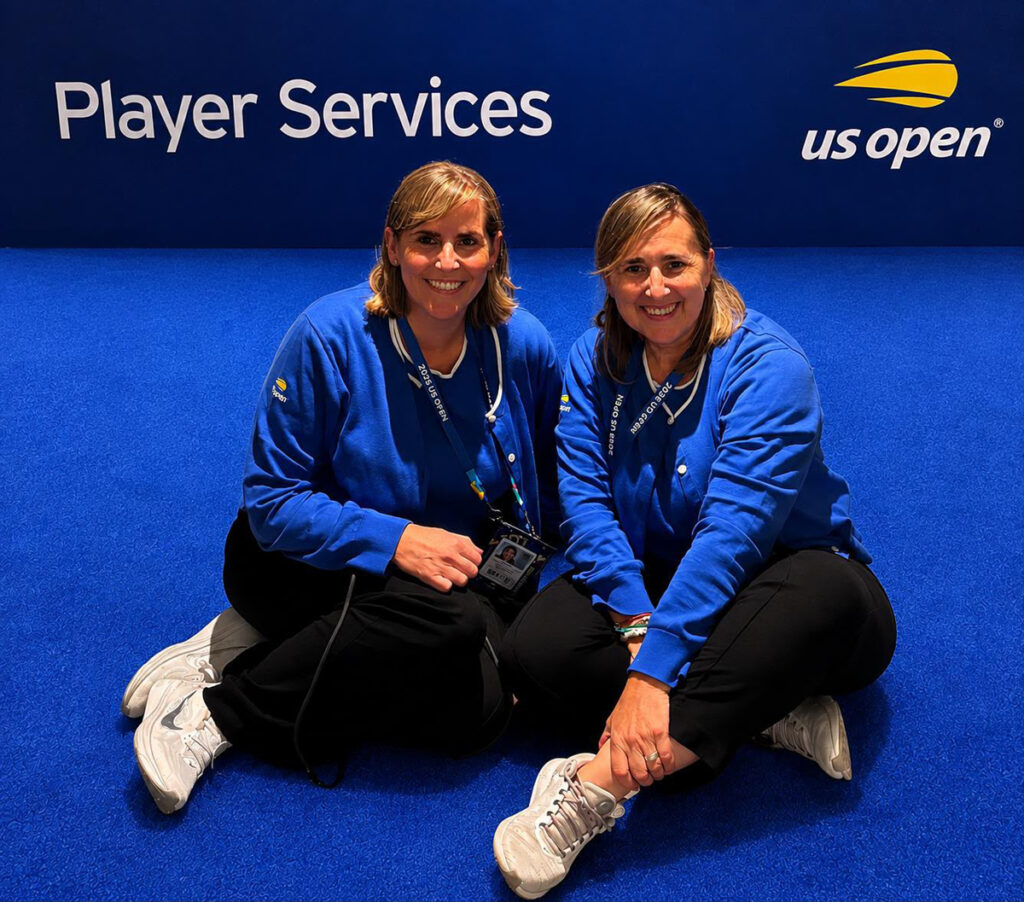 Noemí y Nayra Ramírez, en el staff del US OPEN 2026