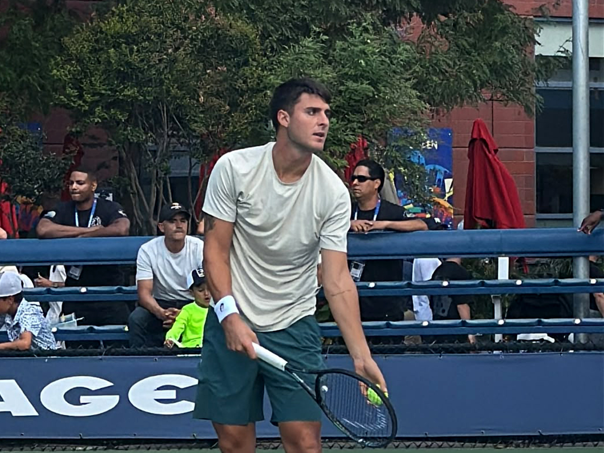Pablo Llamas en el US OPEN 2026 - Foto Pablo Llamas