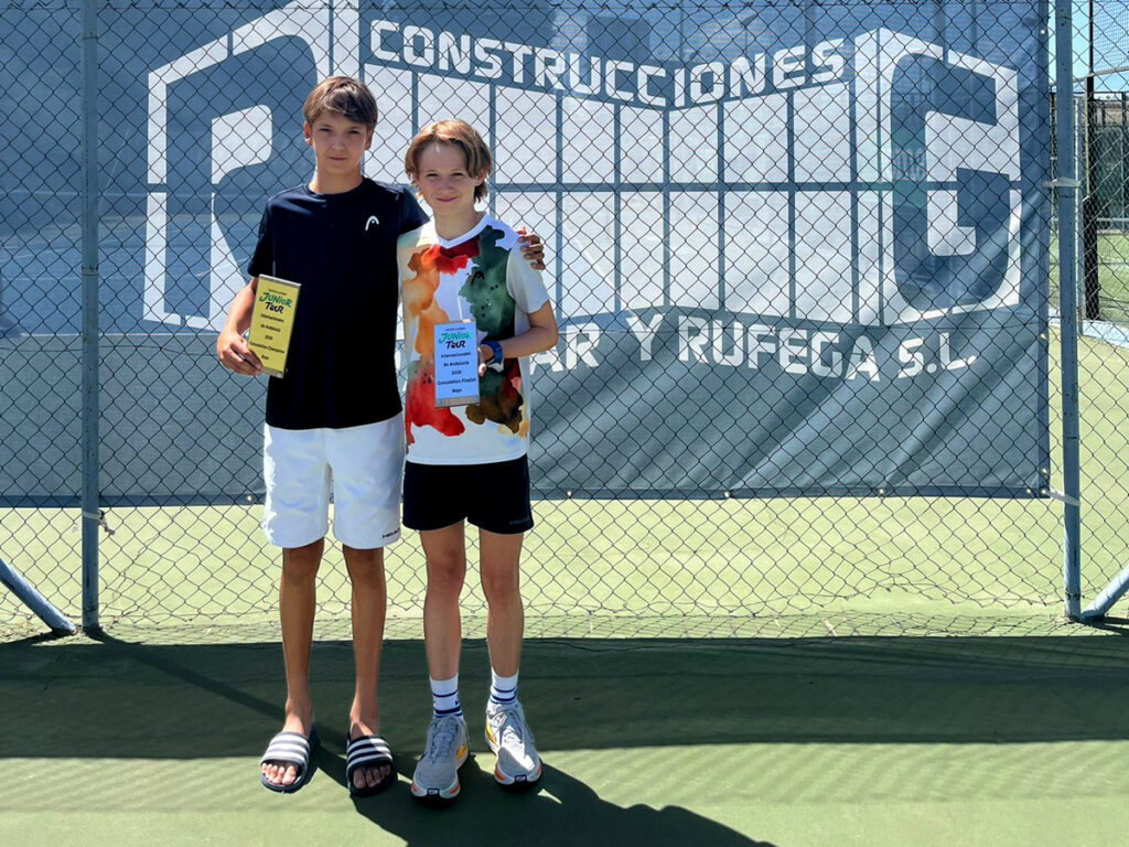 Internacionales de Andalucía U12 en Otura - Tennis Europe U12 - Pablo Navarrete, campeón del cuadro de consolación al vencer al belga Alphons Segers