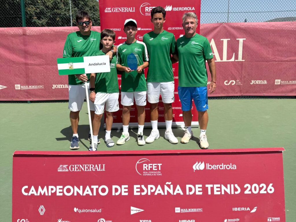Andalucía, campeona de España del cuadro de consolación en categoría masculina