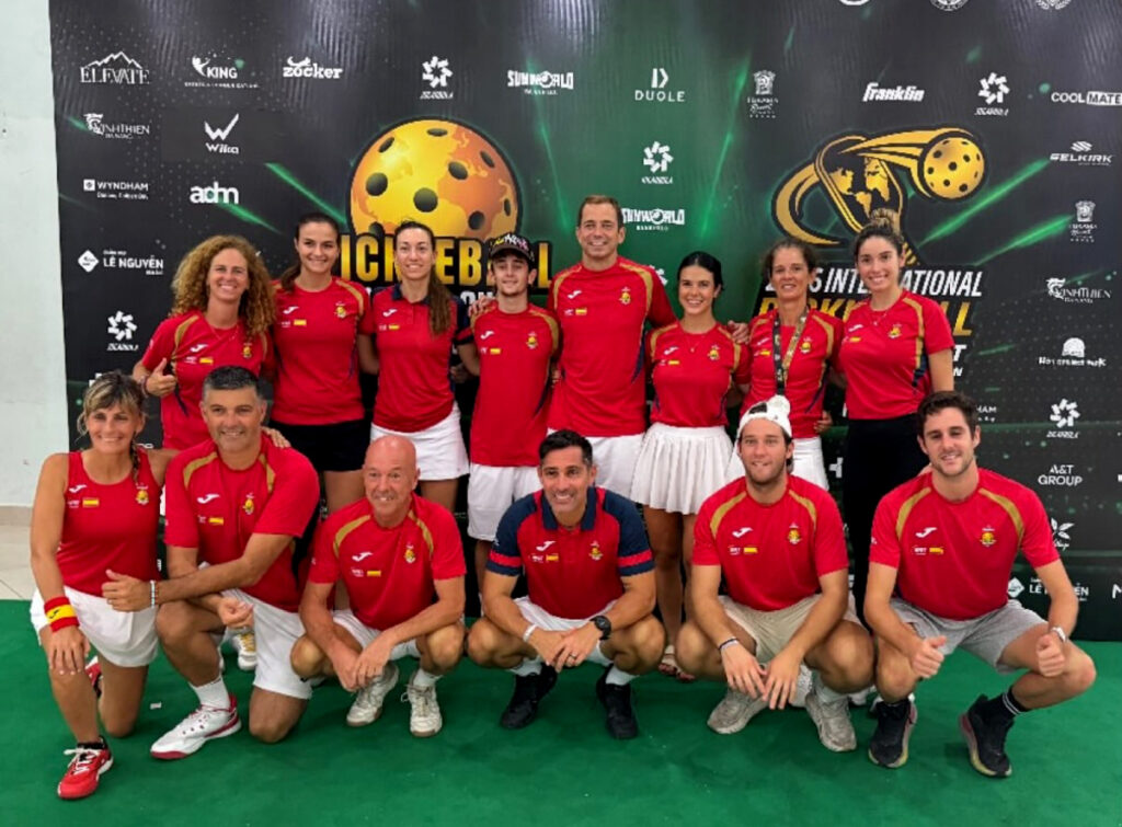 Selección Española en el Mundial de Pickleball en Vietnam, con 3 integrantes andaluces