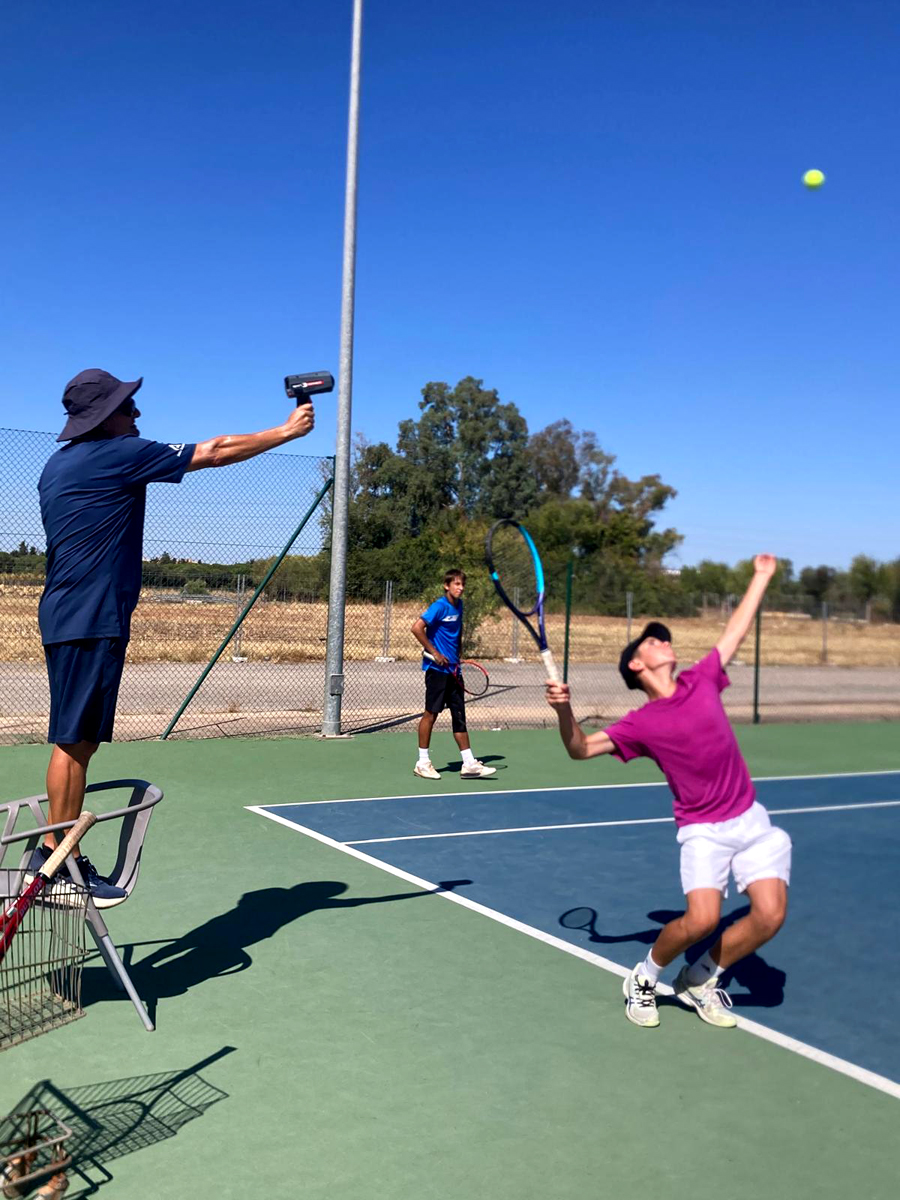 Concentración Técnica Territorial Sub 14 de la RFET y FATENIS en el Centro de Tecnificación de Tenis Blas Infante de Sevilla