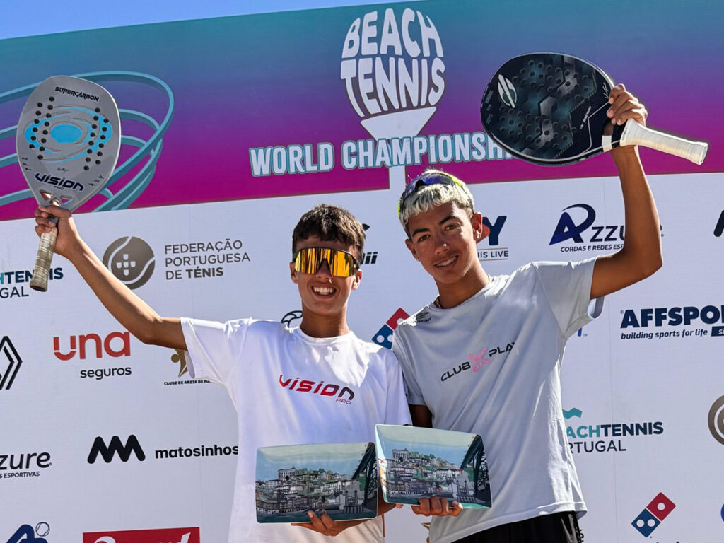 Liberto Amate, campeón del mundo U14 junto a Néstor Santana en Matosinhos (Portugal)