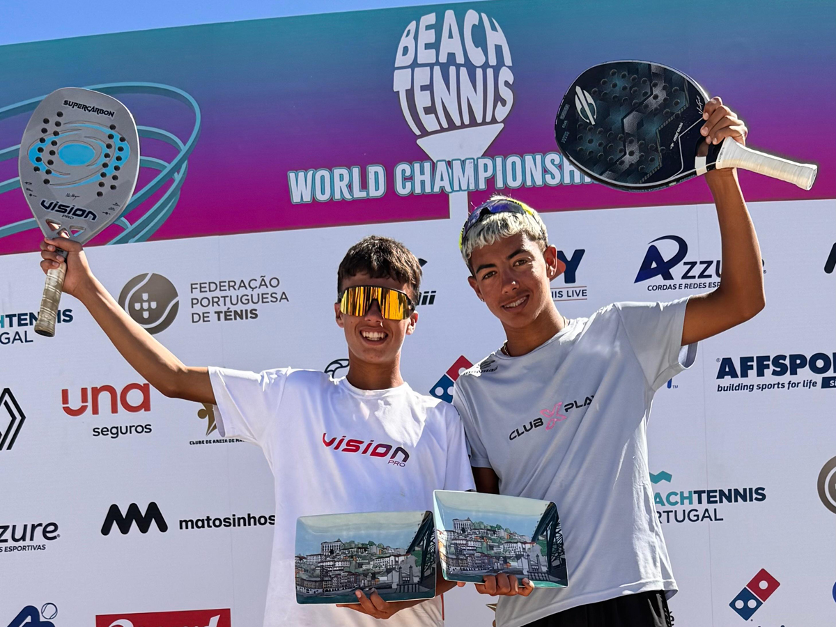 Liberto Amate, campeón del mundo U14 junto a Néstor Santana en Matosinhos (Portugal)