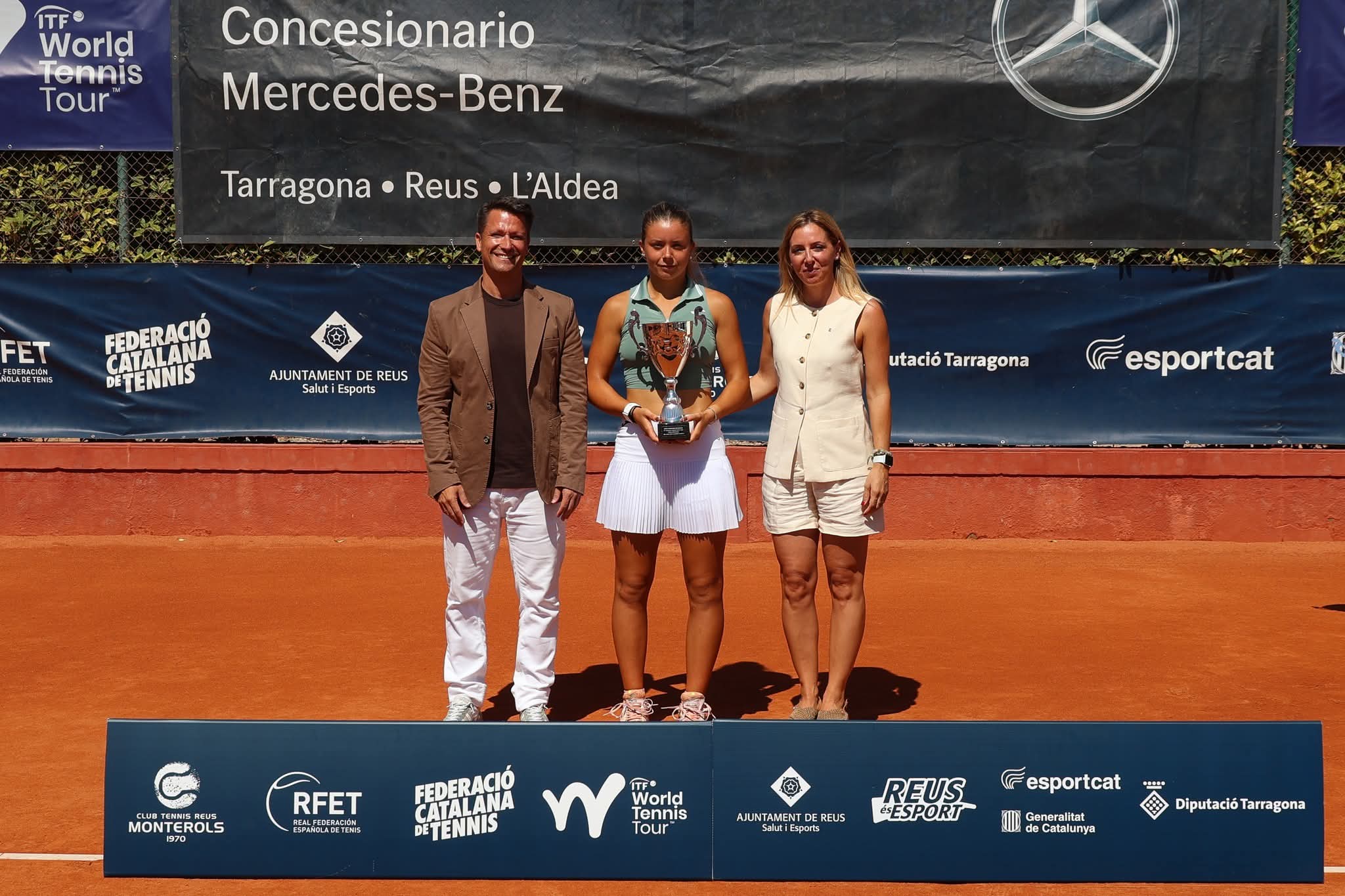 Ariana Geerlings, finalista del W35 de Reus - Foto Federación Catalana de Tenis & John TC Photo