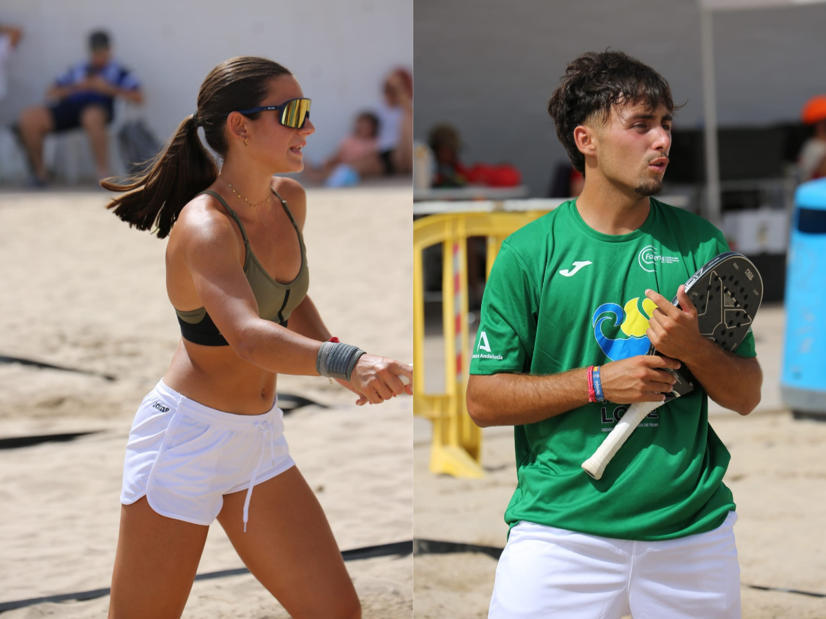 Jorge Méndez y Lola Abadía convocados para el mundial junior de tenis playa con la selección española que se celebrará en Brasil
