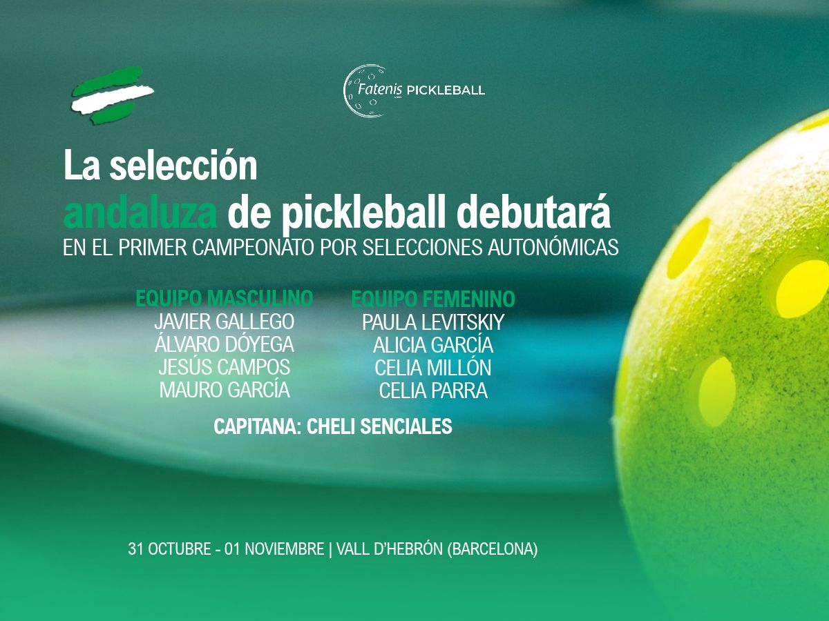 Selección Andaluza de Pickleball